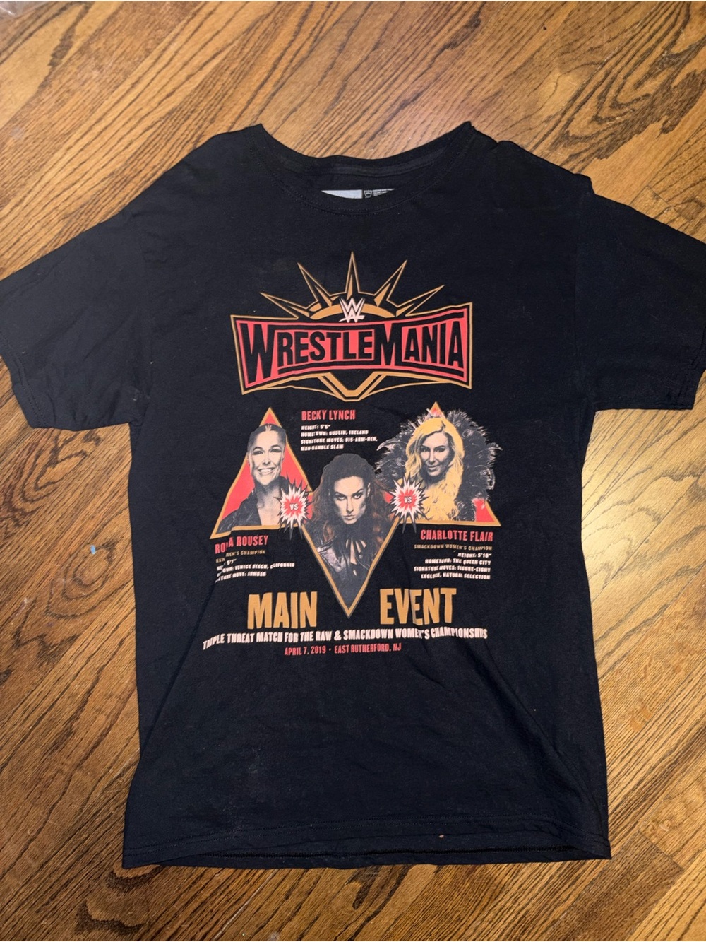 WWE WrestleMania 35 Woman’s Match T-Shirt